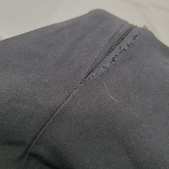 MADEWELL black elastic waist cuffed track lightweight trousers XS F5714 - Picture 12 of 13